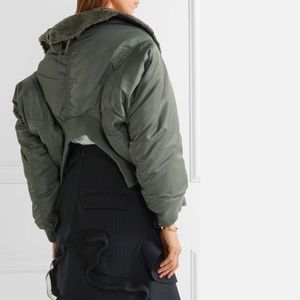 Junya Watanabe Comme des Garçons Cropped Puffer Bomber Jacket